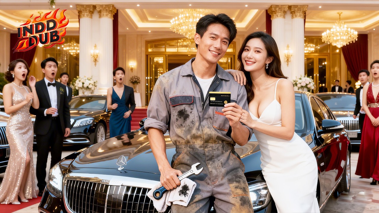 Pencuci mobil diolok di pesta,dia bos kaya & ahli mobil tersembunyi!Semua terkejut,CEO cantik cinta!