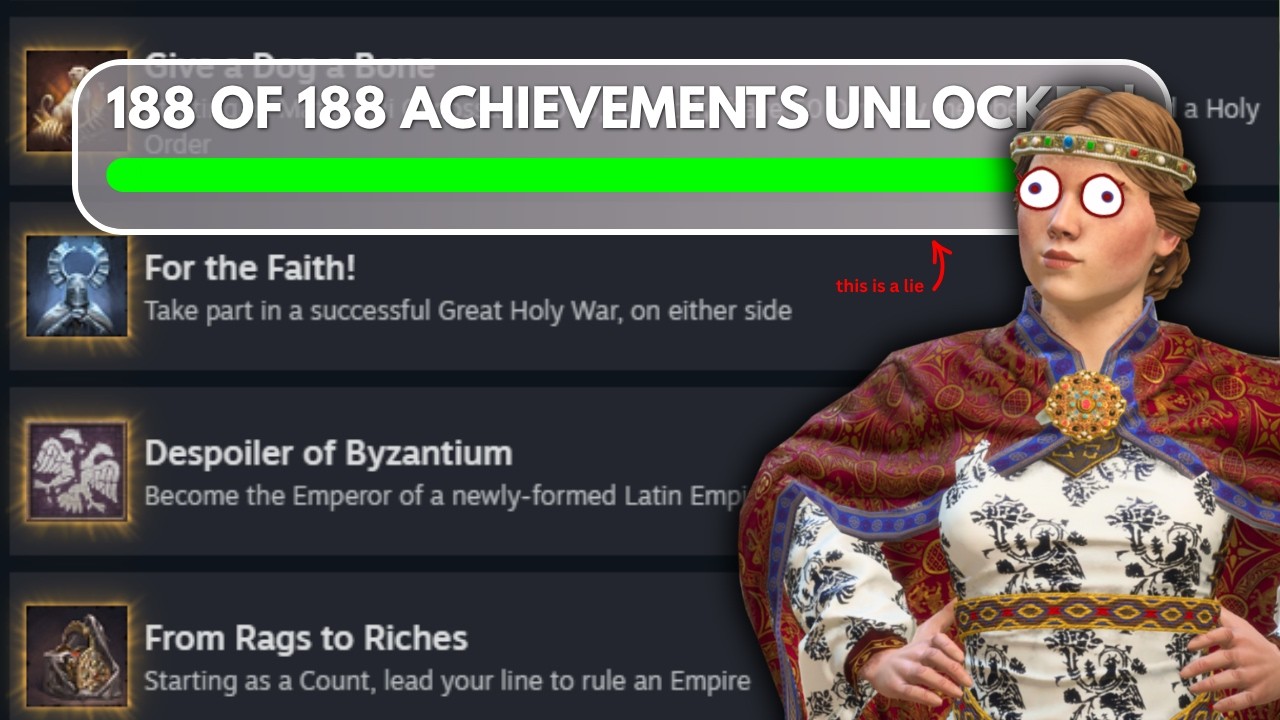i'm good at Crusader Kings now.