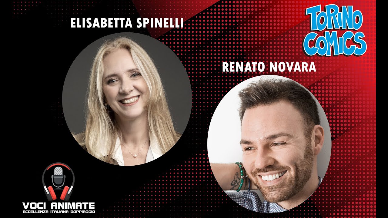 TorinoComics 2023 -  Renato Novara ed Elisabetta Spinelli.