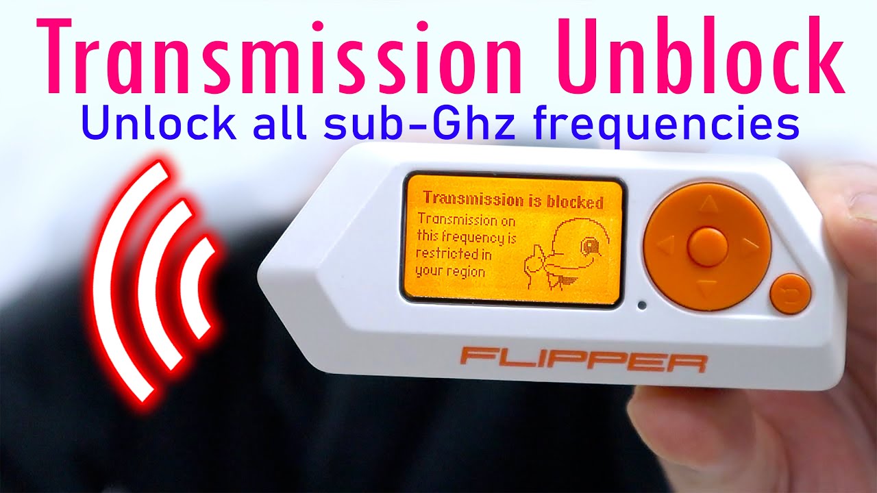 Заблокирована передача Flipper Zero? Как разблокировать SubGHz с помощью кастомной прошивки Muddl...