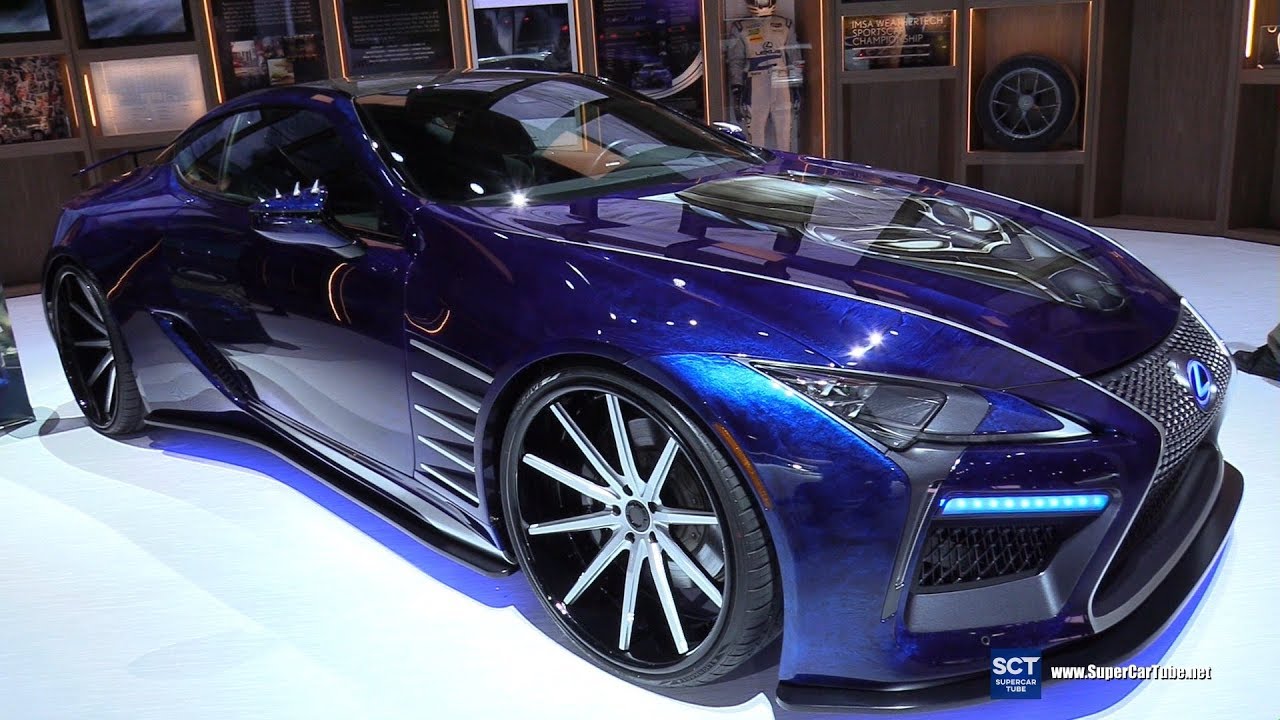2018 Lexus LC500 Black Panther - Exterior Walkaround - 2018 Detroit Auto Show
