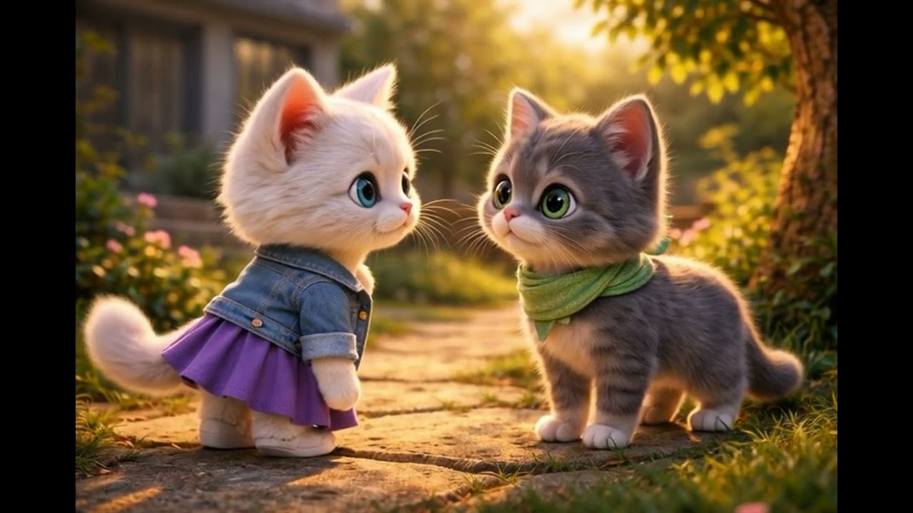 The Little Cat’s Journey Toward the Light