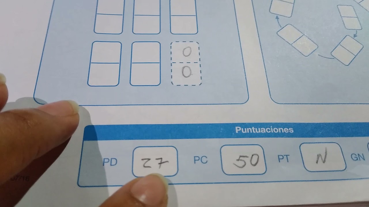 Instrucciones de corrección del Test de Dominós (D-48 Ó D-70)