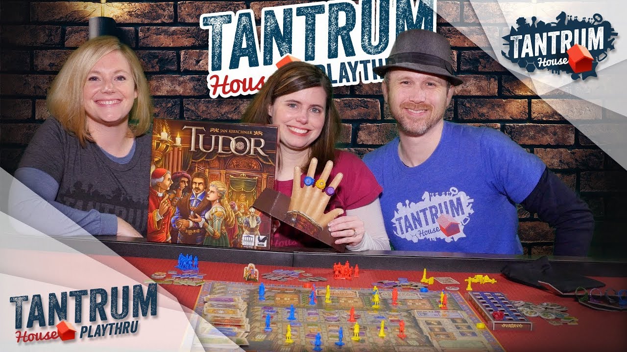 Playthru of Tudor the Board Game