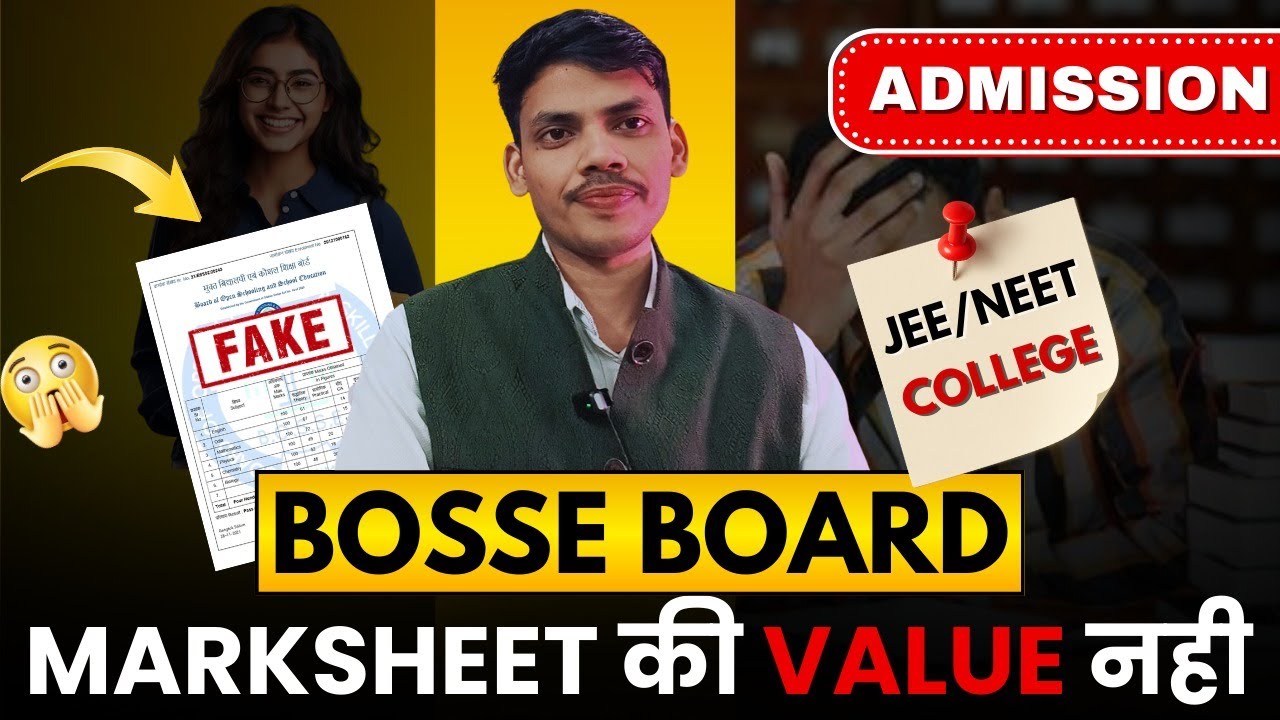 BOSSE Board Certificate Validity 🔍 | Fake Degree Truth & Full Information