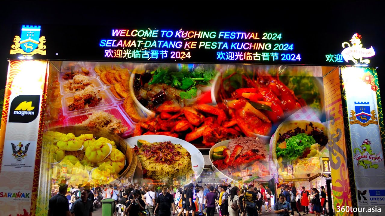 🍜🍲Kuching Food Festival 2024 🍝🌮