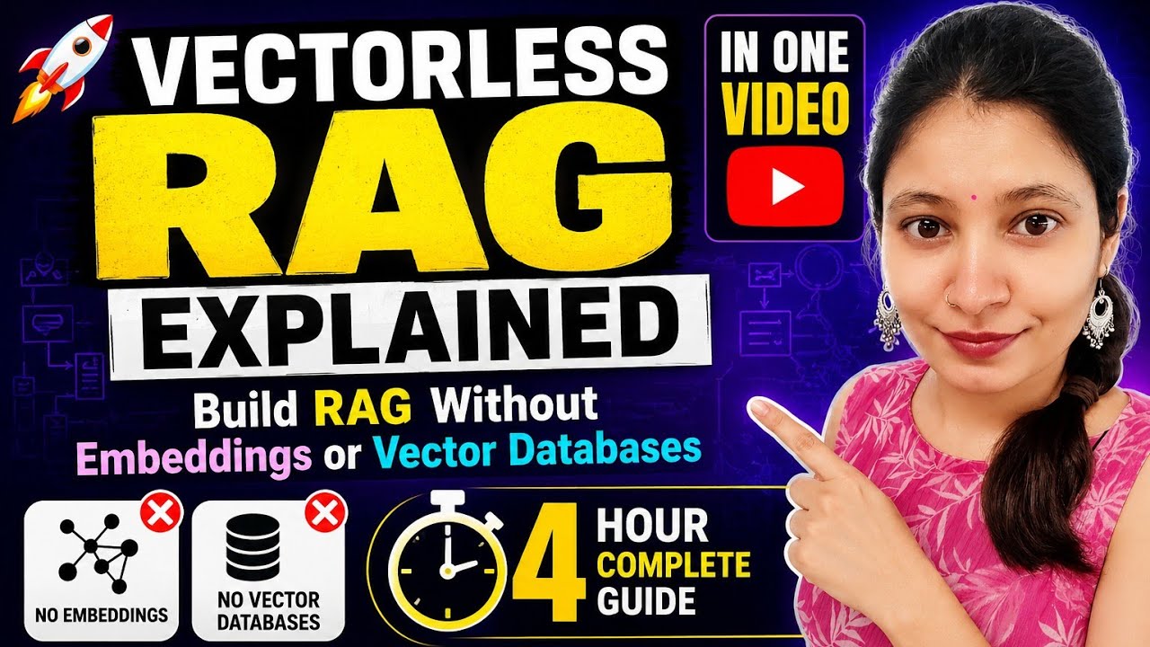 🚀 Vectorless RAG Explained | Build RAG Without Embeddings or Vector Databases