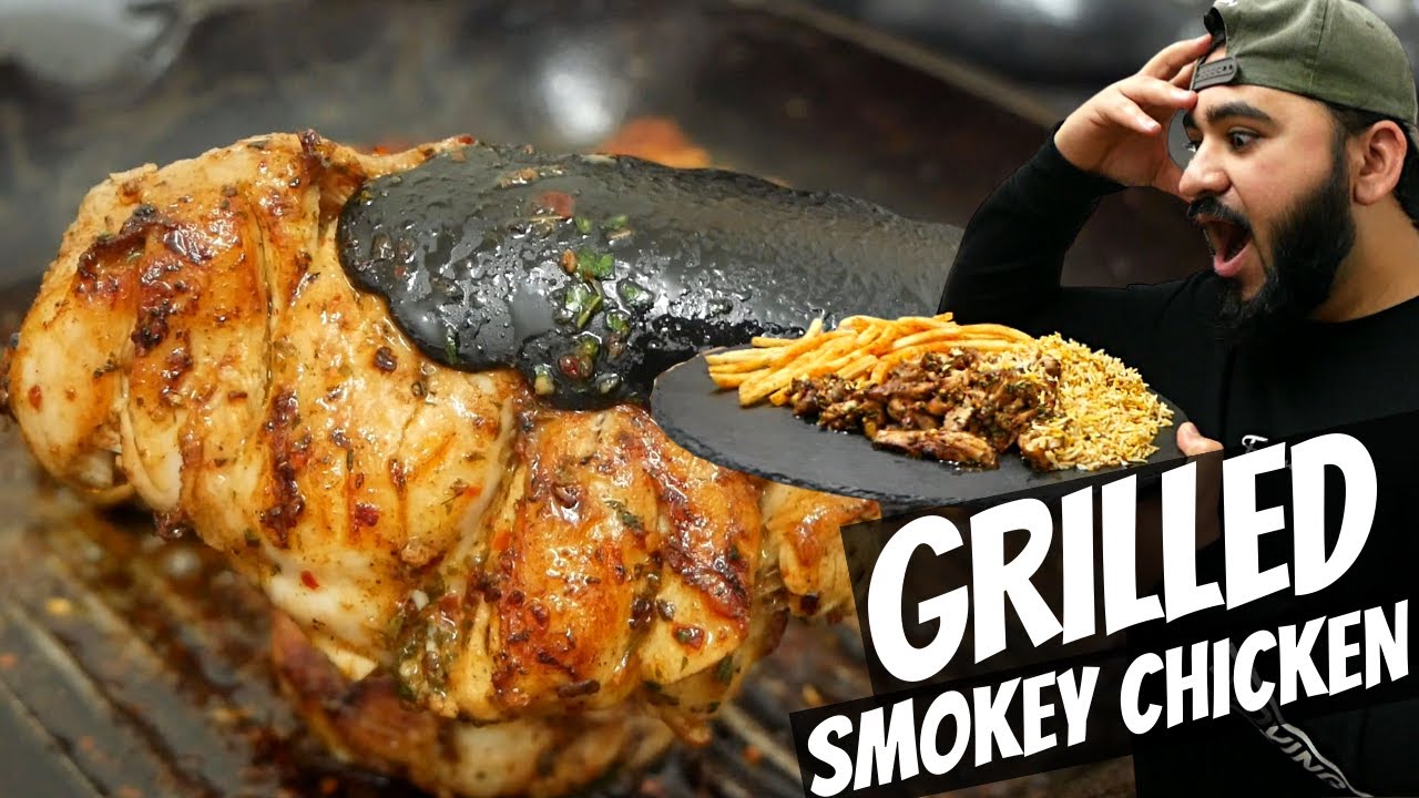 JUICY GRILLED CHICKEN RECIPE | GRILLED CHICKEN RECIPE WITH CHIMICHURRI SAUCE | Halal Chef