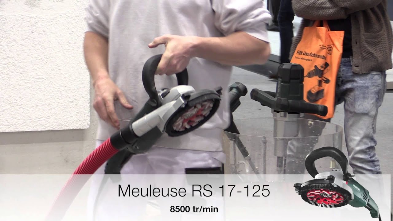 Test de la fraiseuse et des meuleuses de r&eacute;novation Metabo