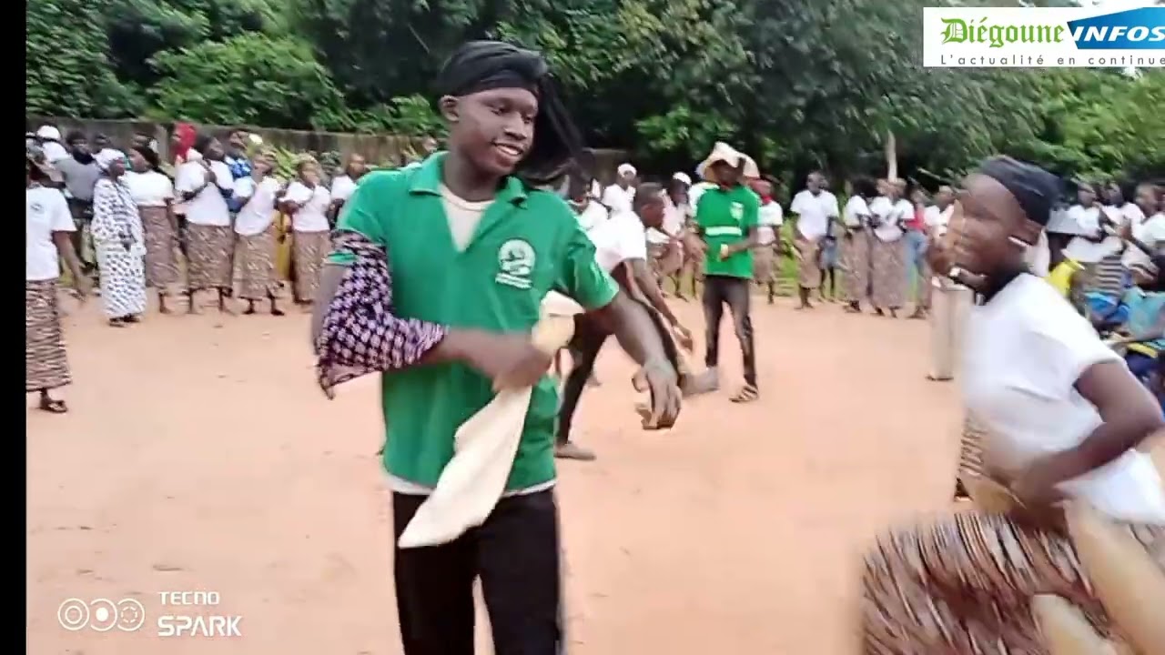 FINALE TOURNOI FEU NFALLY COLONEL SANE, ASC GANGUI DE THIONCK ESSYL VAINQUEUR. L'AMBIANCE