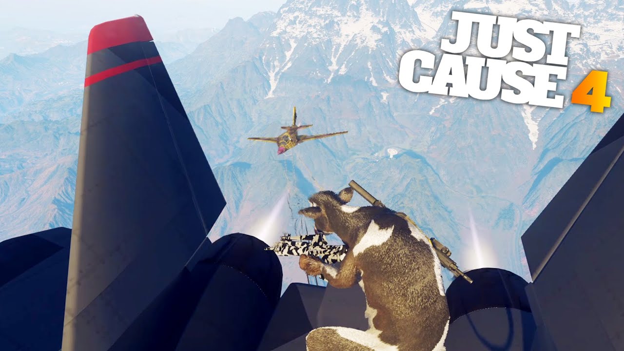 ACTION MOVIE PLANE STUNTS in Just Cause 4!