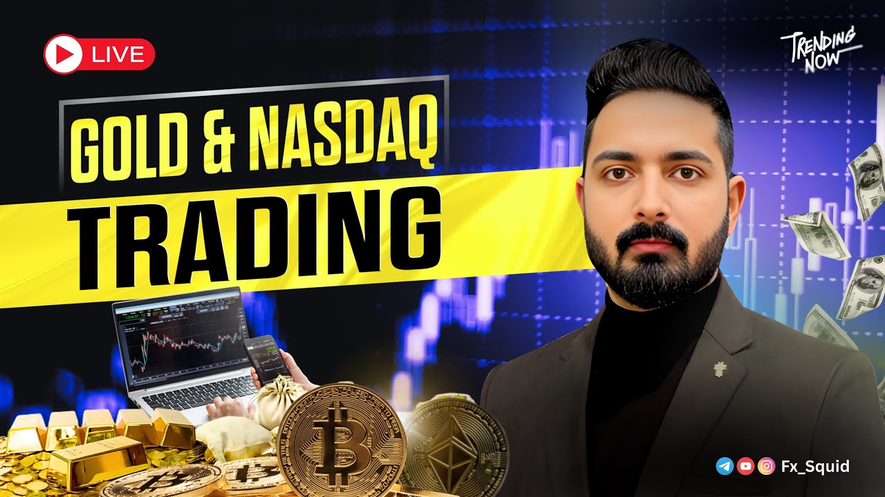 “Live GOLD & NASDAQ Trading | Master the Execution Like a Sniper”| DAY- 103 NY