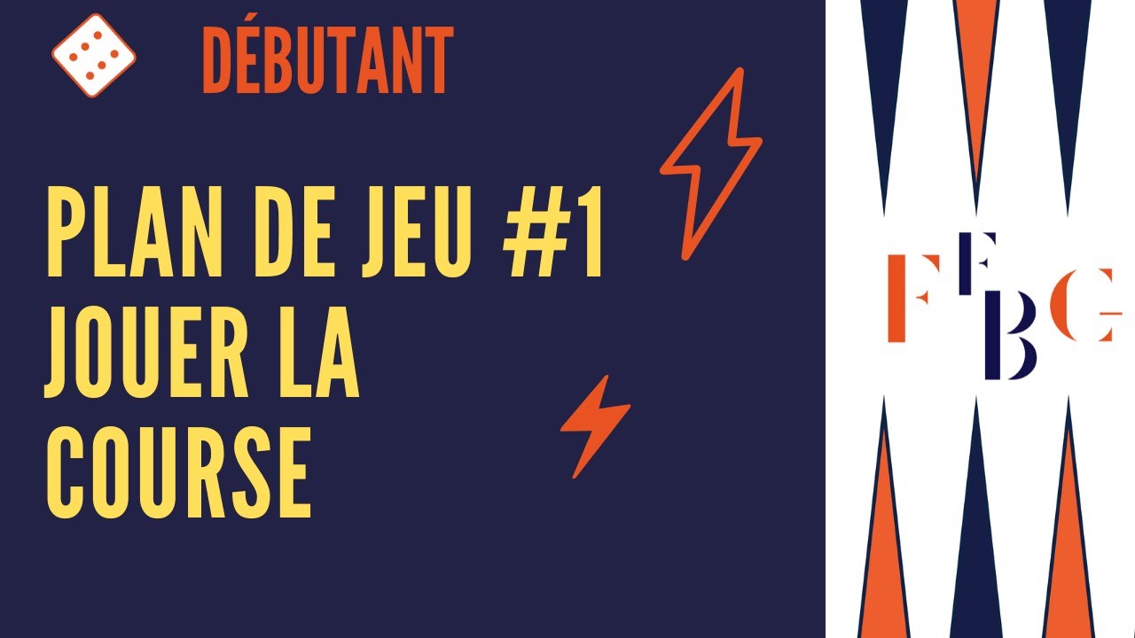 Comment gagner une partie de backgammon plan de jeu 1:  la course