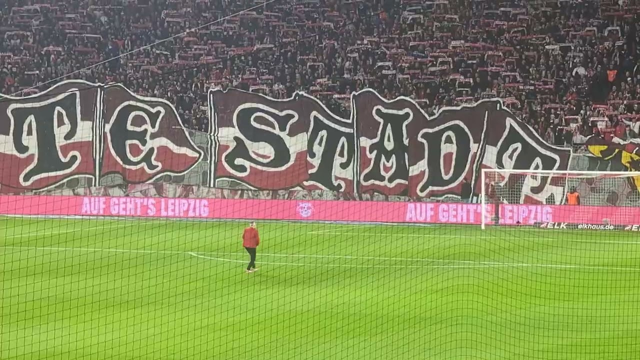 Ihr seid nicht der Stolz eurer Stadt🤣 Leipzig Choreographie gegen Dortmund
