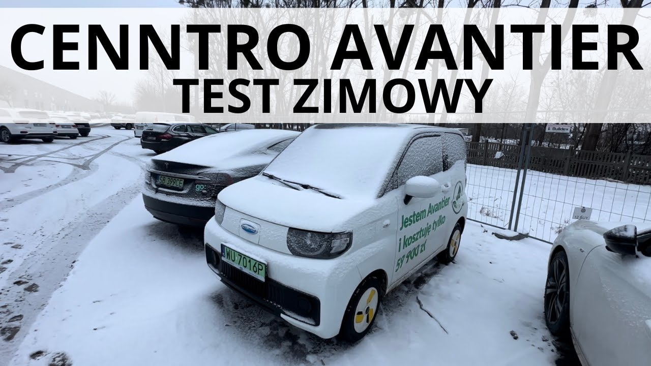 Test zimowy CENNTRO AVANTIERA | EV REPAIR
