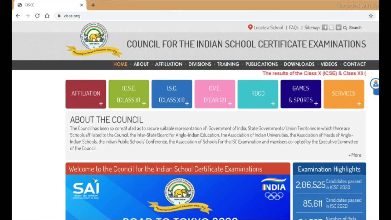 Check ISCE/ISC 2021Board Exam Results | ISC 12th ICSE 10th 24July 2021