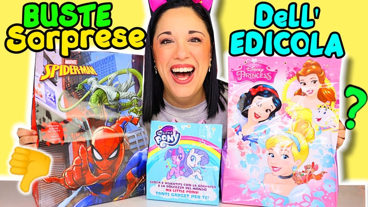 Apro BUSTE dell'EDICOLA con SORPRESE ORIGINALI! iolanda sweets