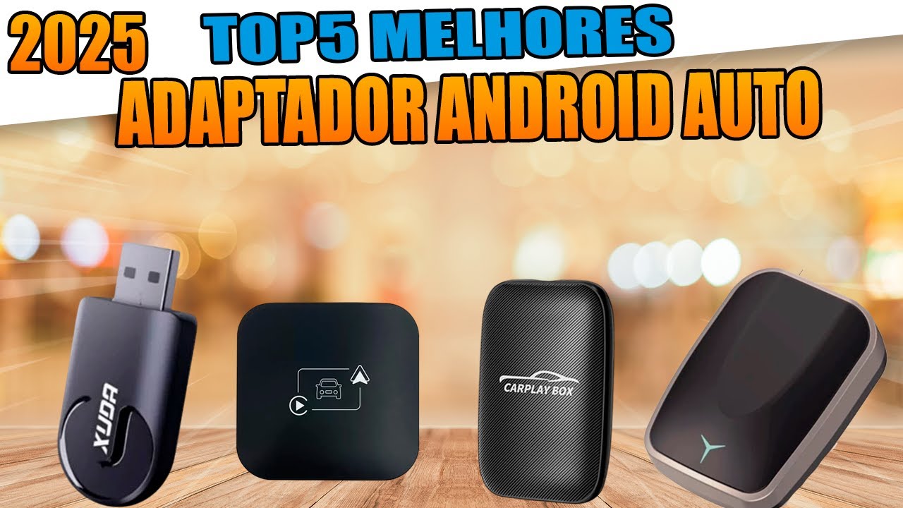 Melhor Adaptador Android Auto e CarPlay Sem Fio 2026 Modelos Mais Vendidos