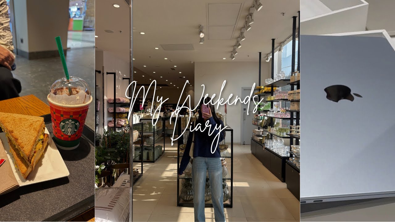 ☆ My Weekends Diary ⊹ ࣪ ˖🍓🍰 | ⟡ ݁₊ . Cafe & Shopping ⊹ ࣪ ˖ | Vedz Diaries ₊˚⊹ ᰔ     