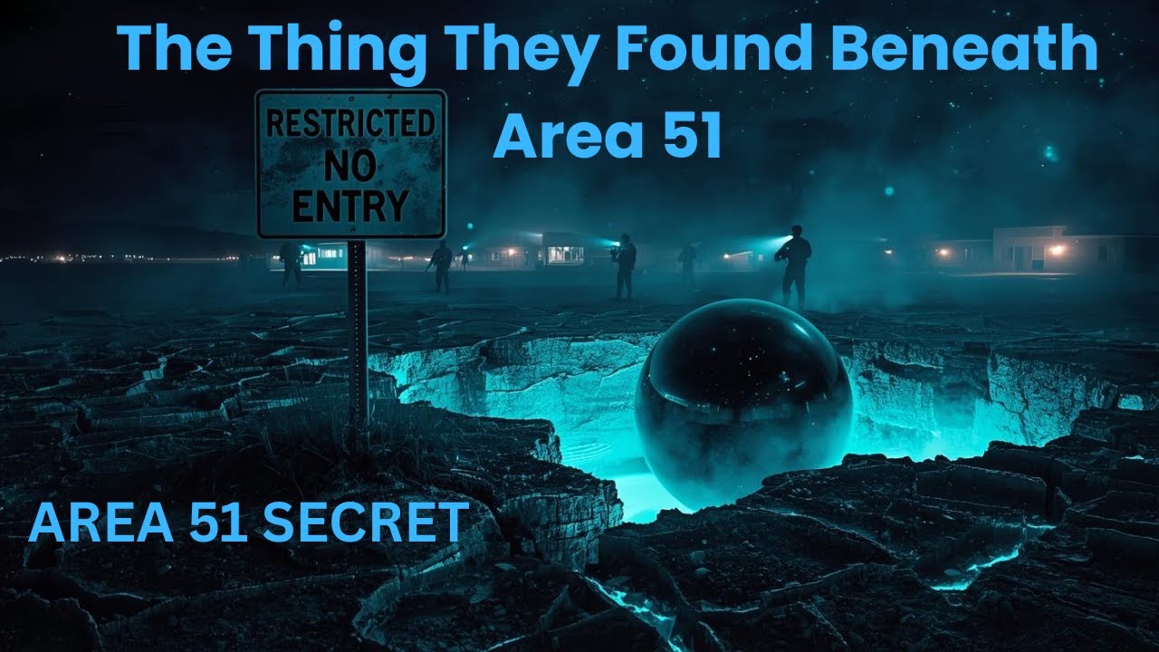 Area 51&rsquo;s Deepest Secret: The Living Object Below Groom Lake