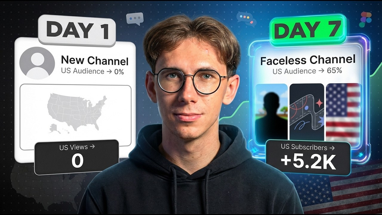 How to Attract a US Audience With Faceless YouTube