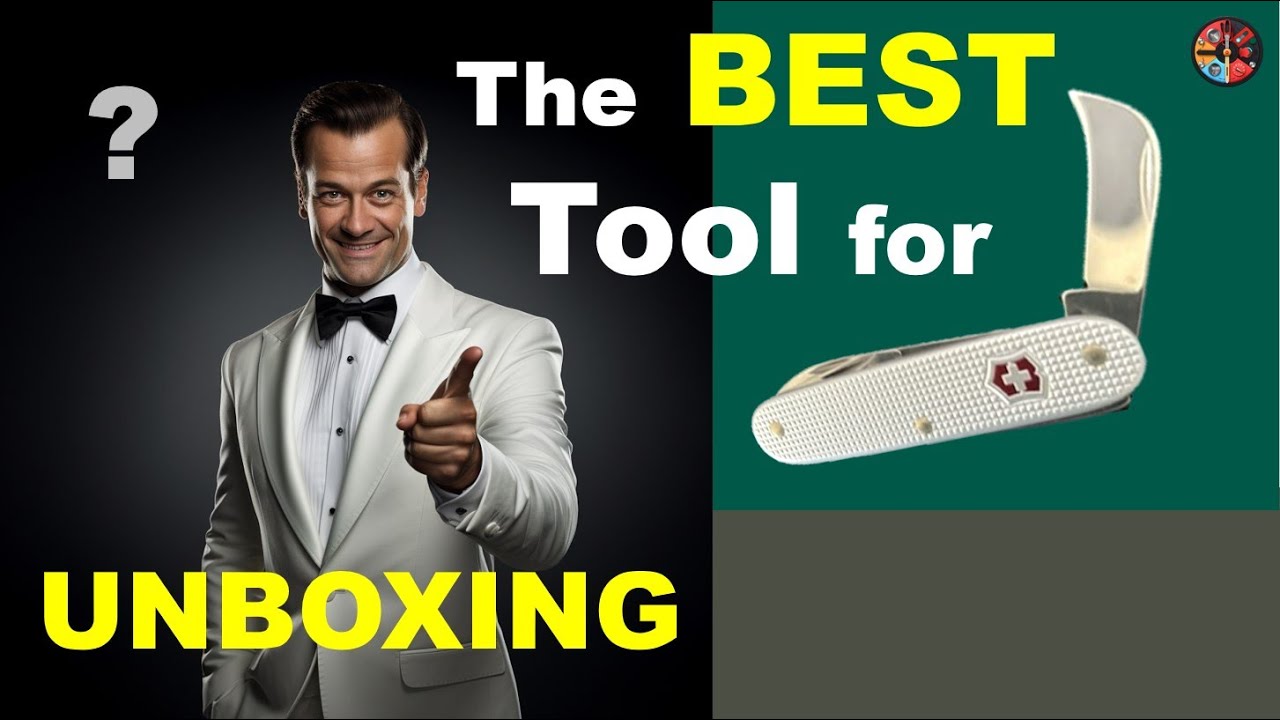 The BEST Tool for UNBOXING?  #swissarmyknife #sak #reviews