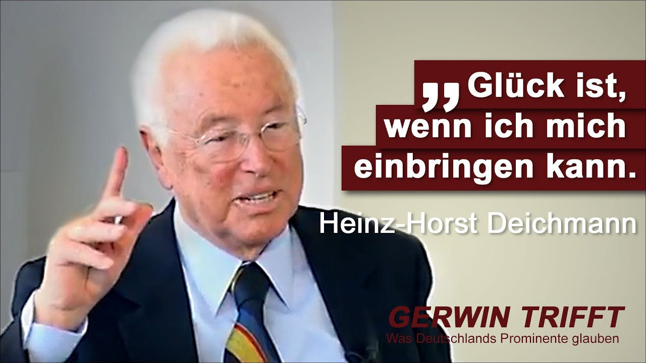 Gerwin Trifft Heinz-Horst Deichmann, Europas größten Schuhhändler | INTERVIEW