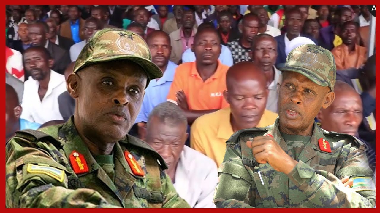 BASHYIZEHO AKABARI K'ABAHUTU 🙄 LETA IYO IBISHAKA YARI KUBICA - Maj Gen. NKUBITO ABWIRA ABAFUNGUWE