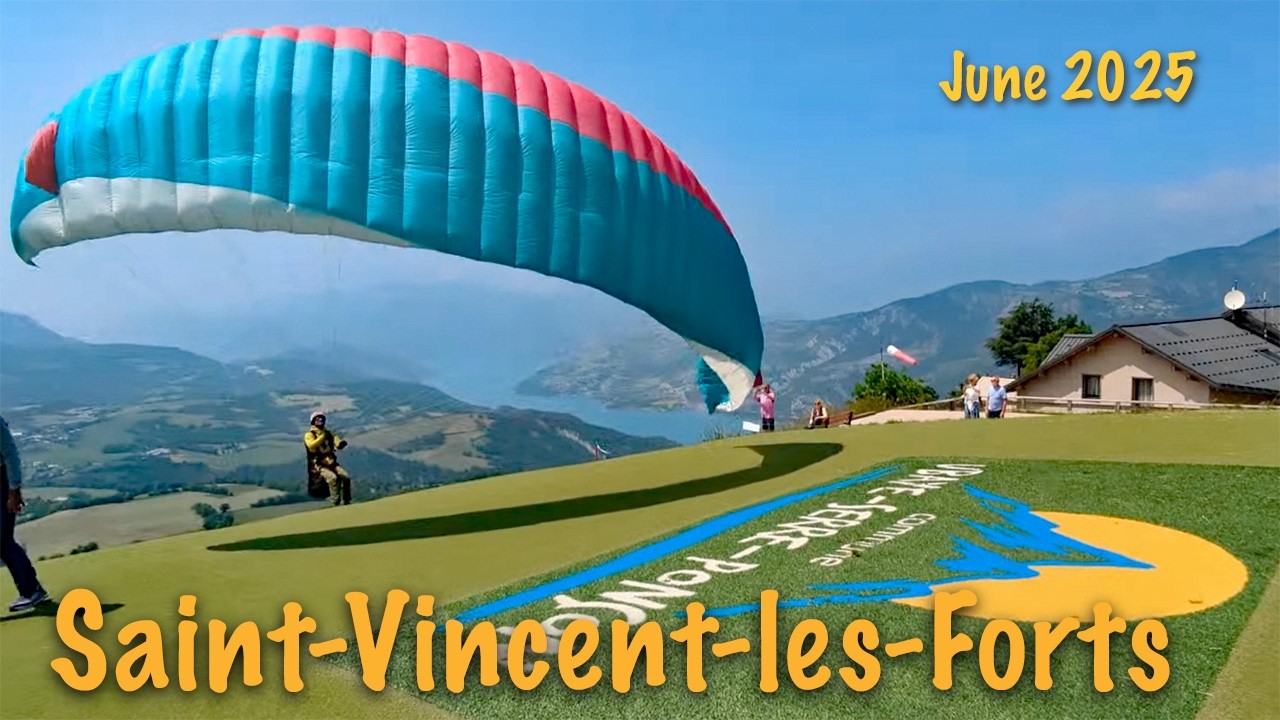 Paragliding Saint-Vincent-Les-Forts