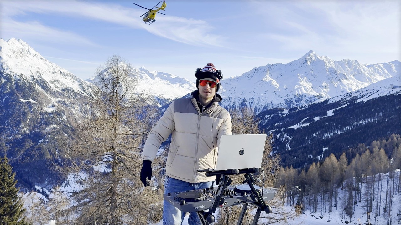 Breakbeat & Electro House dj set in Alps | 007 Elements, Sölden, Austria | ski mix 2026 | No AI Made