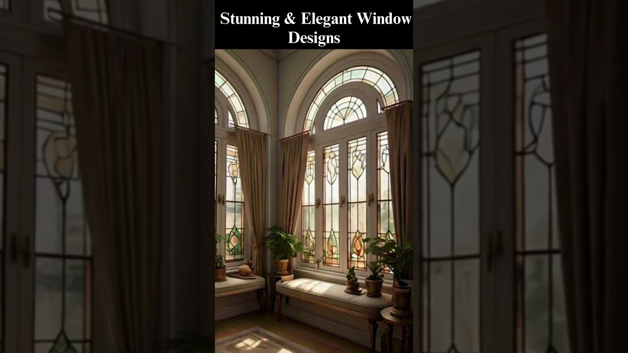 Stunning and Elegant Window Designs &ndash; Beautiful Window Ideas for Every Style and Home #shorts