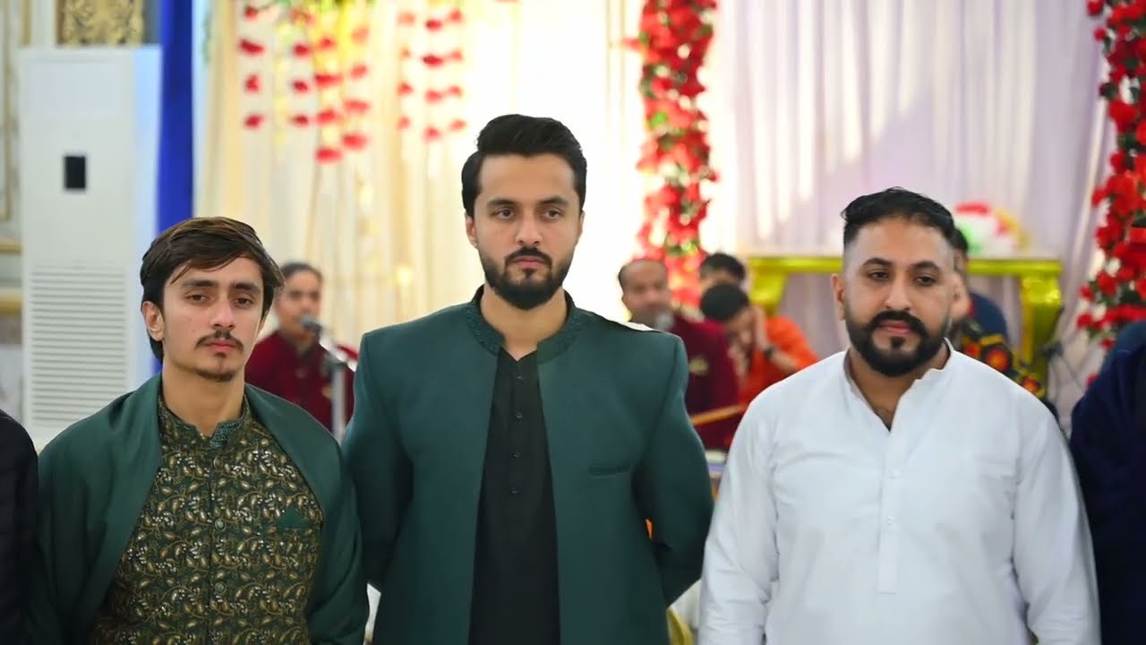 QAWALI NIGHT WEDDING CEREMONEY OF FAHAD YOUNAS FROM BANSRIAN AT AJAR MARQUEE GT ROAD KHARIAN GUJRAT
