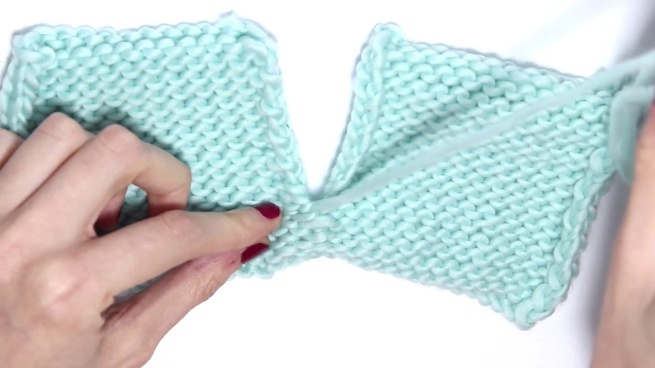 videoComment faire une couture invisible en point jersey envers | We Are Knitters