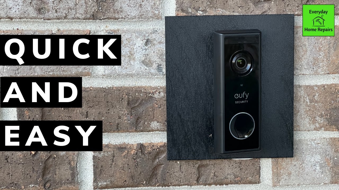 Simple DIY Baseplate for Video Doorbells