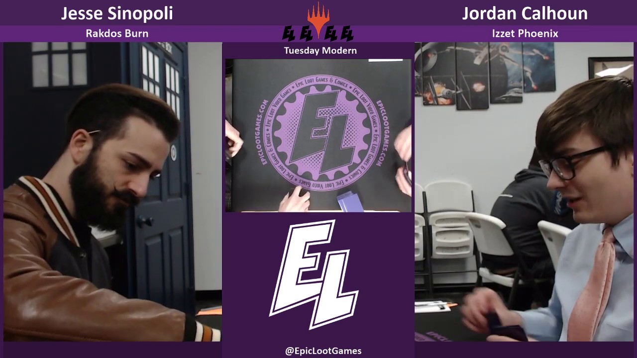 Featured Matches - Modern: Rakdos Burn vs Izzet Birds