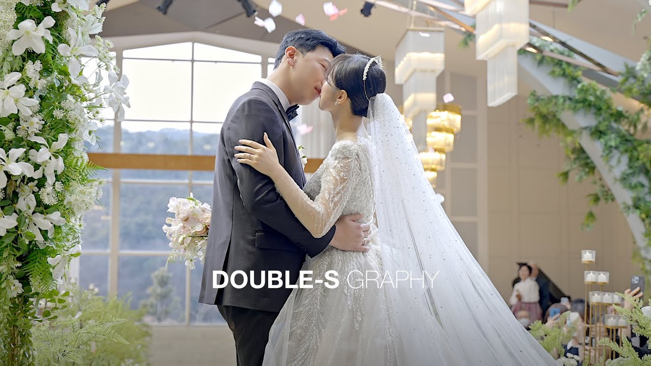 ( 4K ) 더블에스그라피ㅣ웨딩 스토리ㅣ파티움 하우스 포레스트홀ㅣ본식dvd 광주웨딩영상 전국출장가능