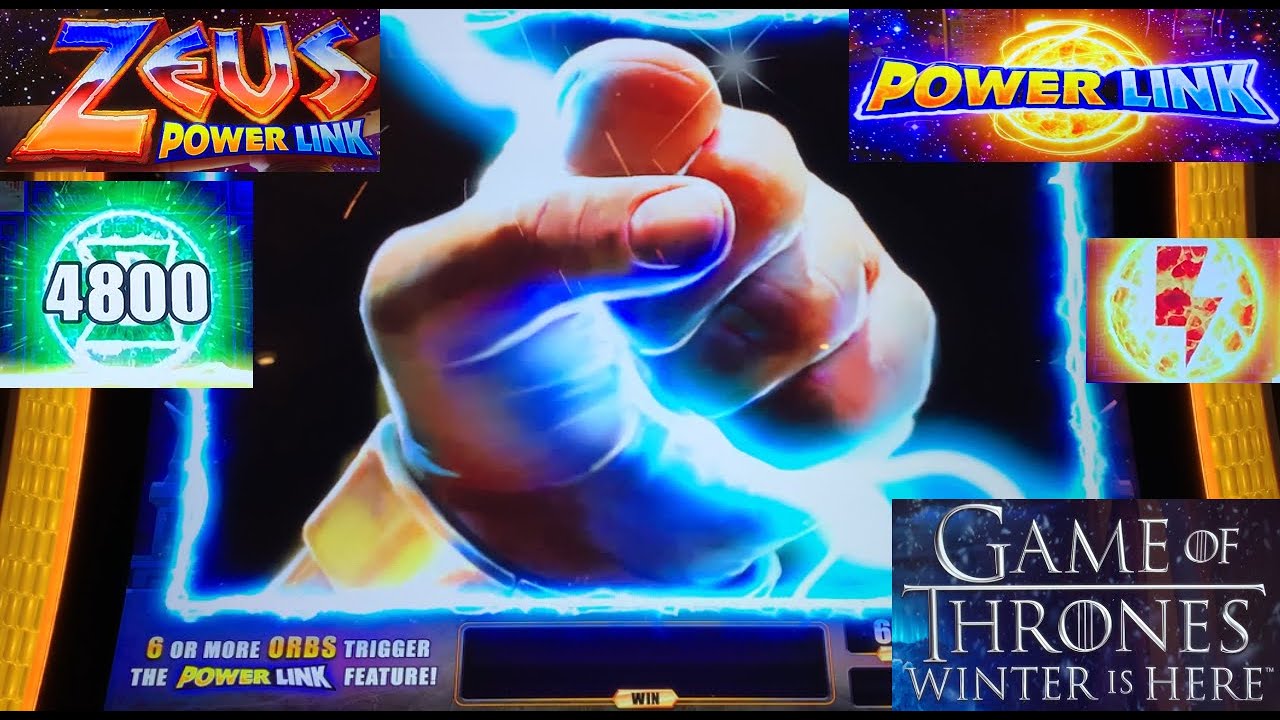 ZEUS POWER LINK + GAME OF THRONES WINTER IS HERE SLOT PLAY! PLAYING SLOT MACHINES AT THE BELLAGIO!