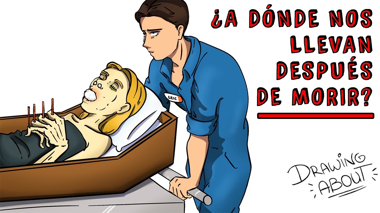¿A DÓNDE te llevan DESPUÉS DE MORIR 👀? Draw My Life