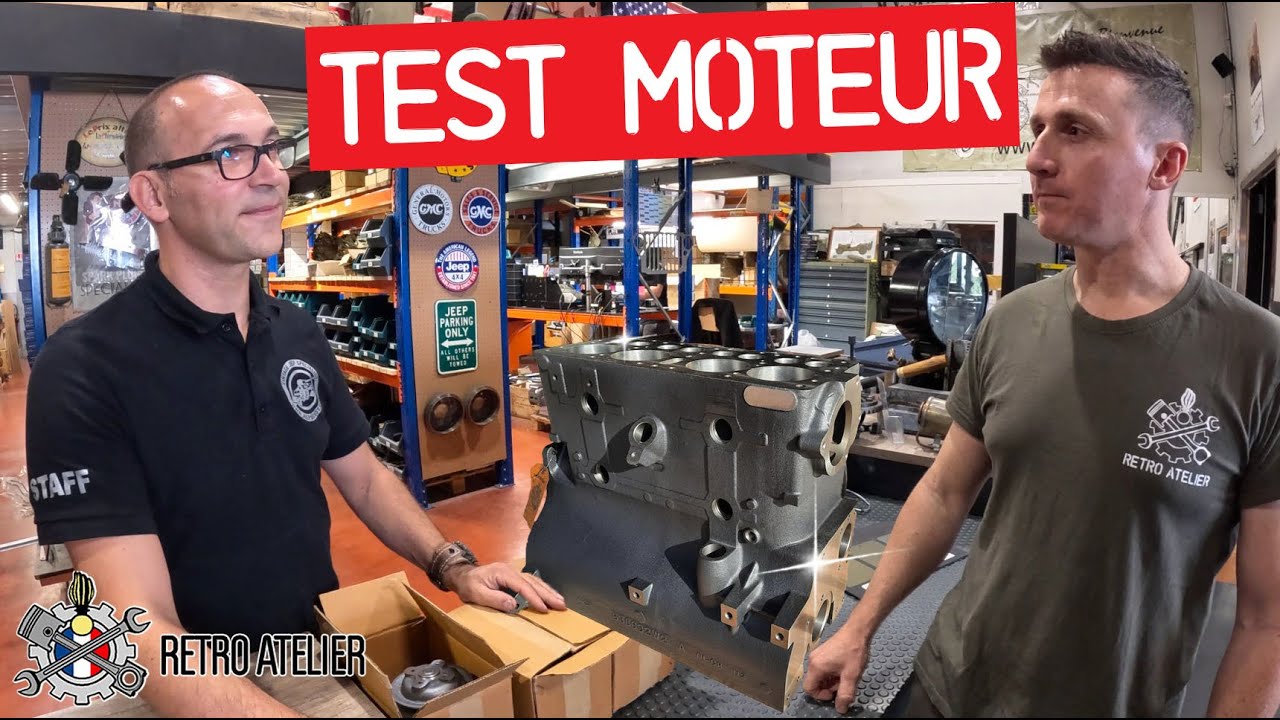 Retro-Atelier - Des moteurs neufs pour Jeep?? On teste, et on vous dit tout... - Partie 1/