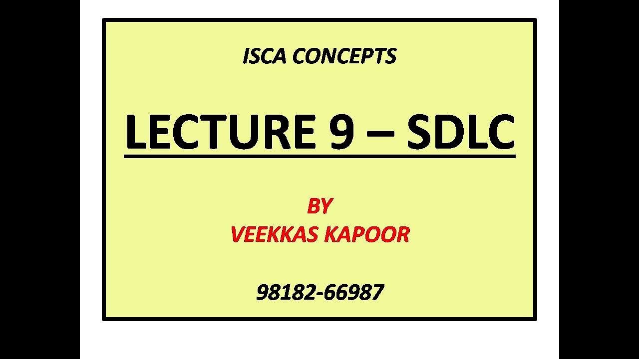 LECTURE 9 - FOR MAY 2019 BY VEEKKAS KAPOOR