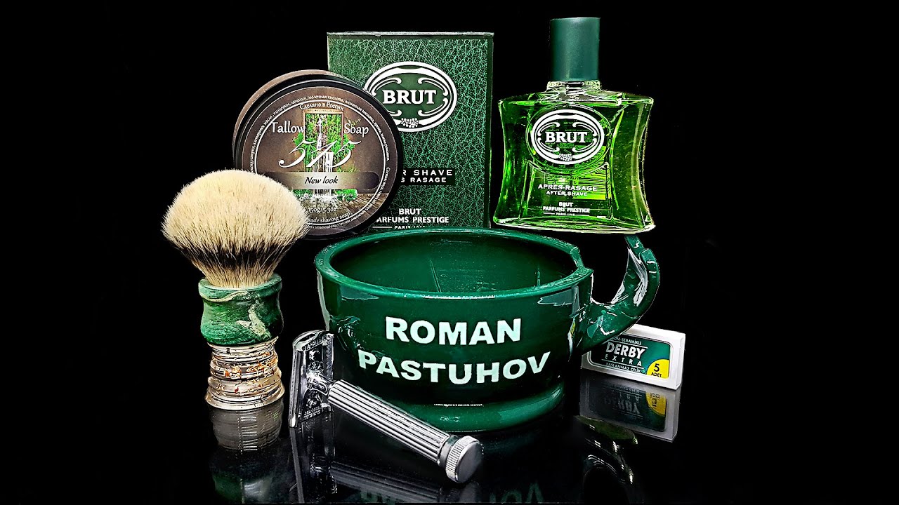 Бритьё! OUMO BRUSH, APOLLO SLANT, 515 New look, BRUT, Derby Extra