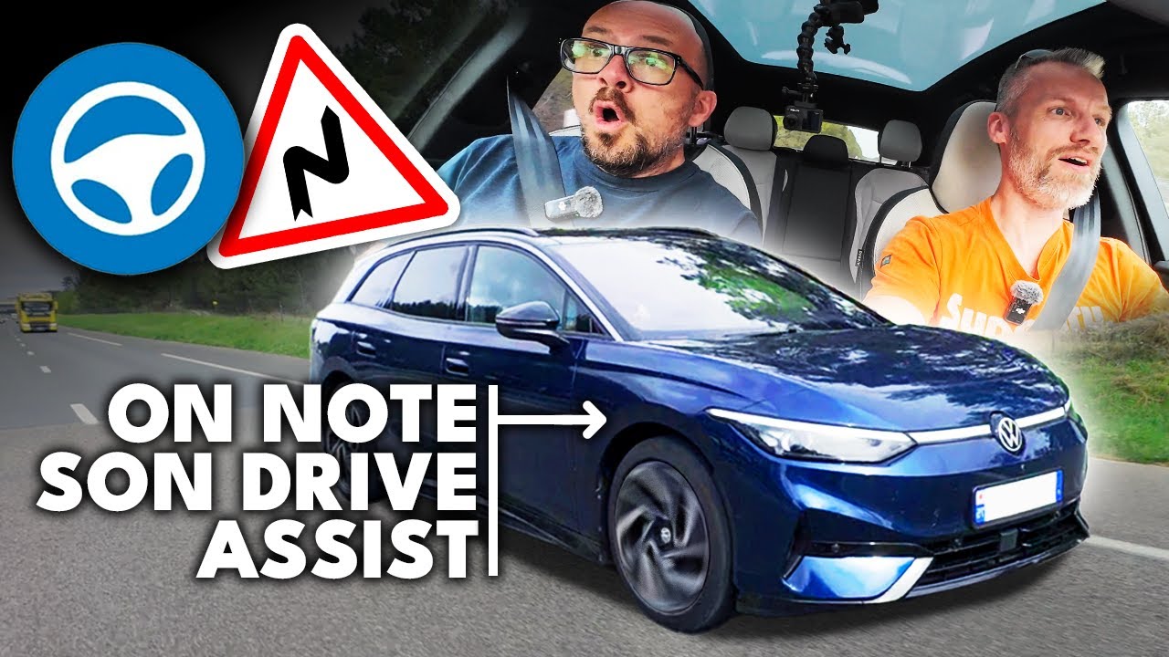 Volkswagen ID.7 : on note son TRAVEL ASSIST ! (Autopilot challenge)