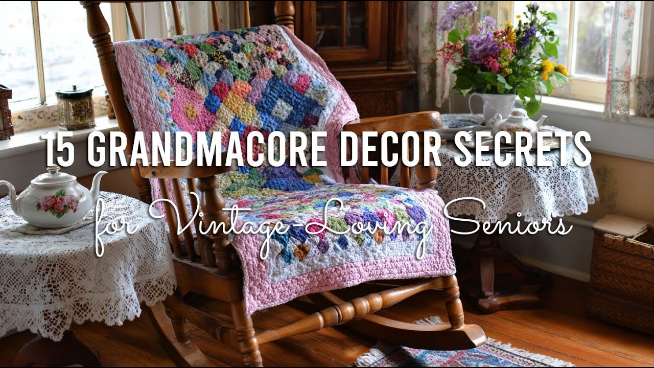 15 Grandmacore Decor Secrets  for Vintage-Loving Seniors