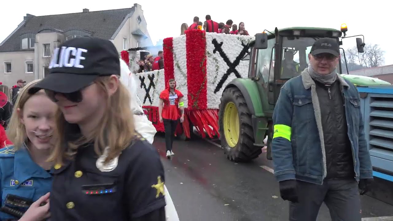 Carneval in Damme 2025 - Rosenmontagsumzug Teil 8