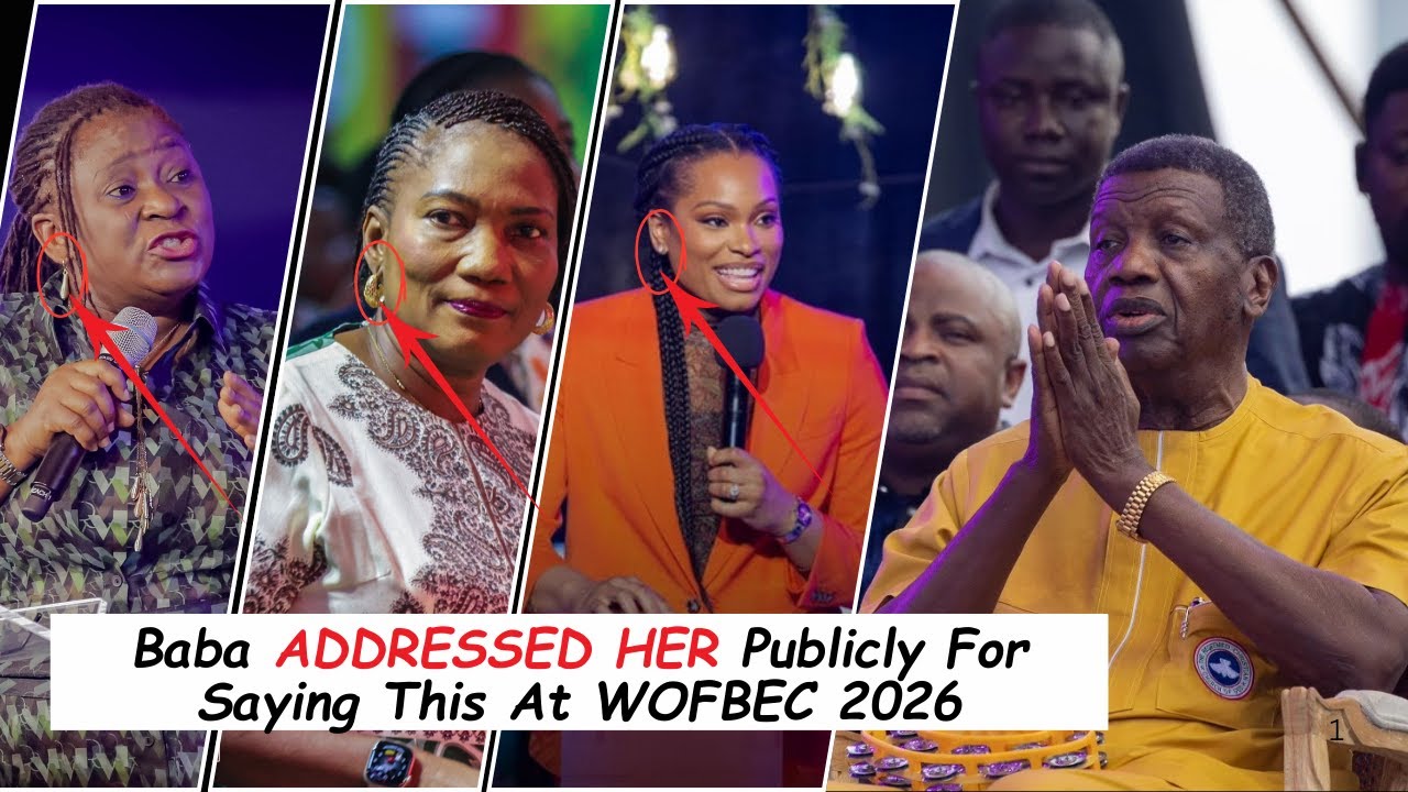 Baba Adeboye ADDRESSED & Correct a FEMALE Minister for Endorsing This Publicly at WOFBEC 2026