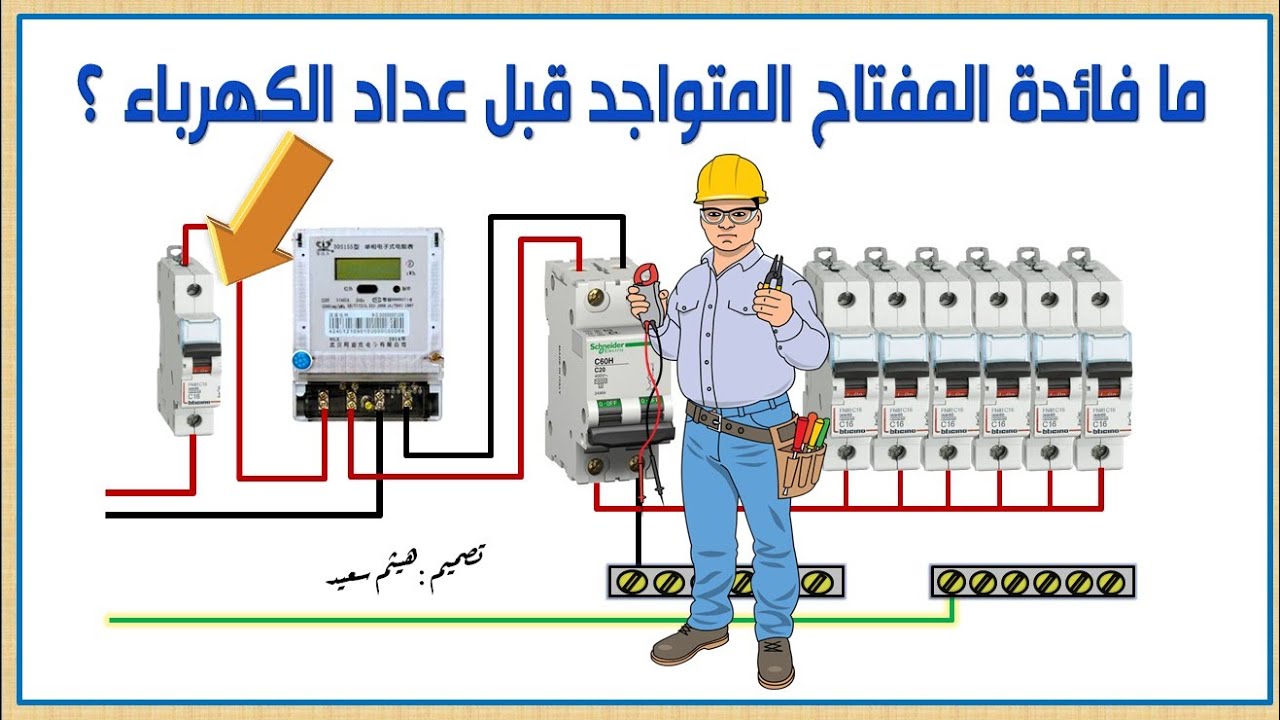 ما فائدة قاطع الحماية المتواجد قبل العداد
