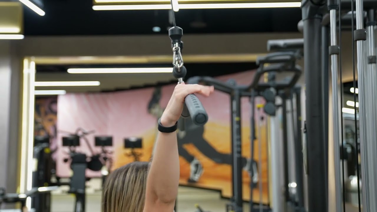 TechnoGym Lat Pull down Machine