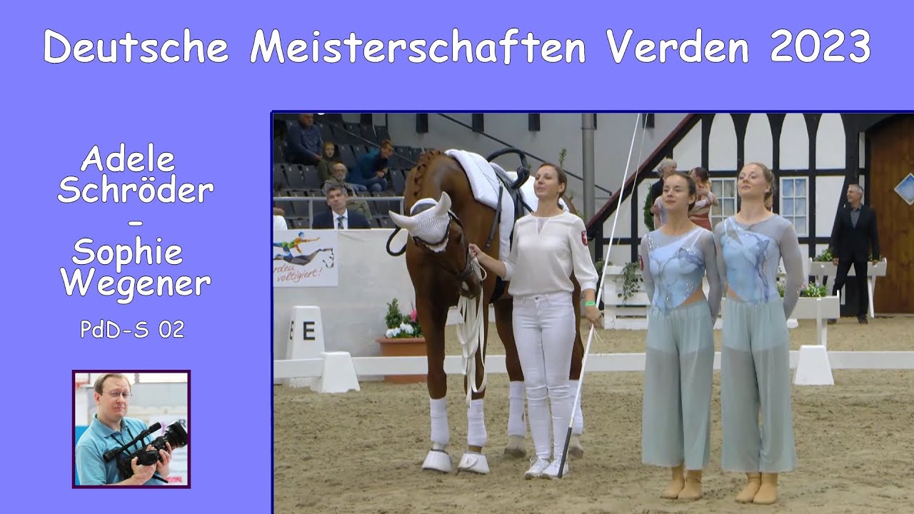 Adele Schröder - Sophie Wegener - Doppel 02 - DMV Verden 2023