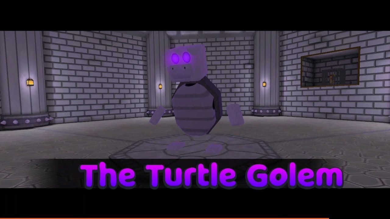 Turtle Golem is dangerous 