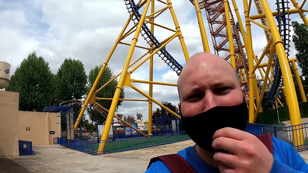 Une journée à Parque Warner Madrid #2 (Stunt Fall était ouvert!)